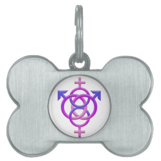BI SWINGERS SYMBOL PET NAME TAG