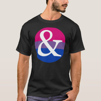 Bi Visibility: Yes, Both, Either (Design 23: "&") T-Shirt