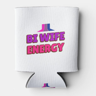 Bi Wife Energy Can Cooler
