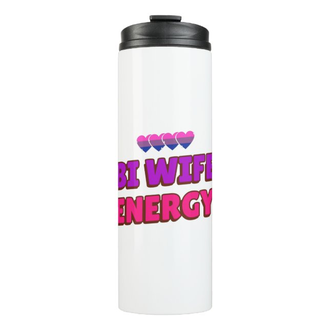 Bi Wife Energy  Thermal Tumbler (Front)