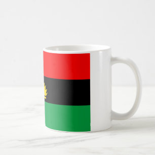 Biafra republic minority people ethnic flag coffee mug