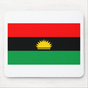 Biafra republic minority people ethnic flag mouse pad
