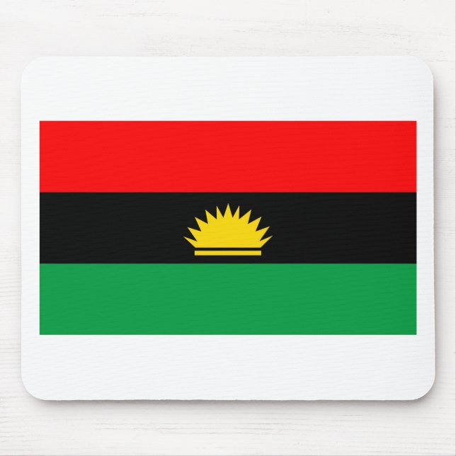 Biafra republic minority people ethnic flag mouse pad (Front)