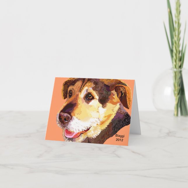 Biaggi Fences For Fido Holiday Card (Front)