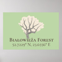 Białowieża Forest Latitude & Longitude