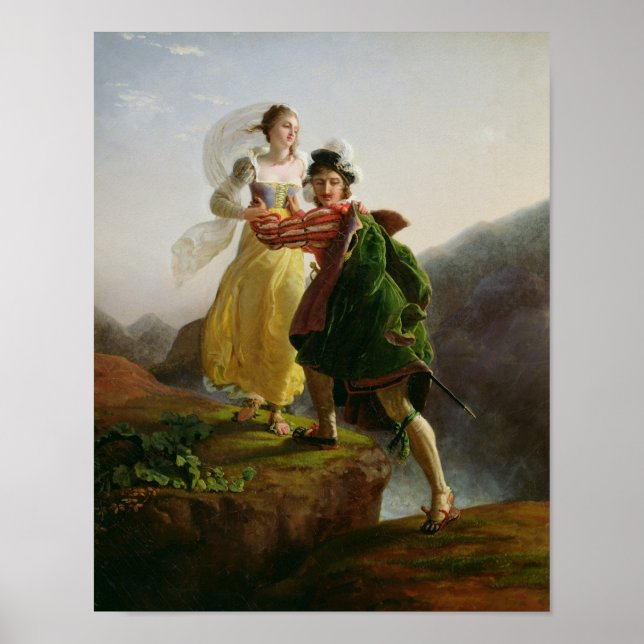 Bianca Cappello Fleeing Poster (Front)