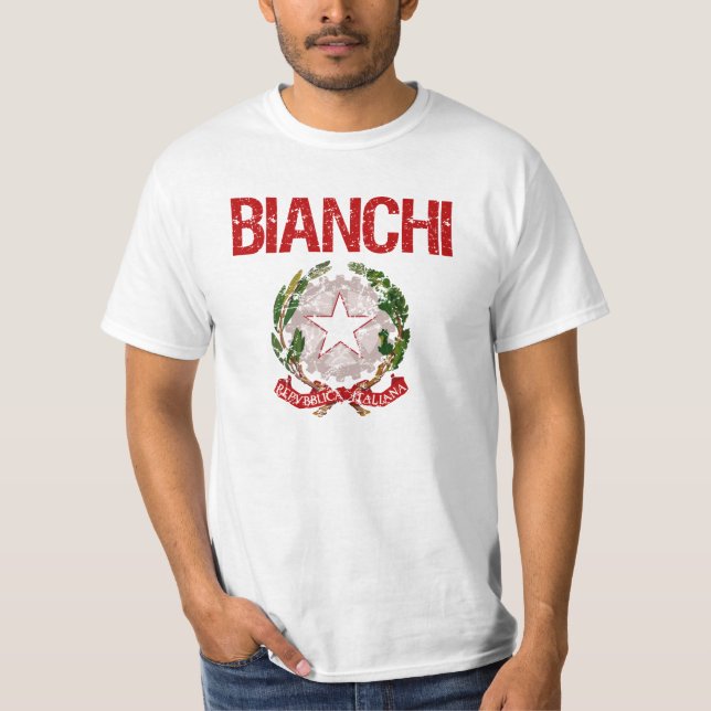 Bianchi Italian Surname T-Shirt (Front)