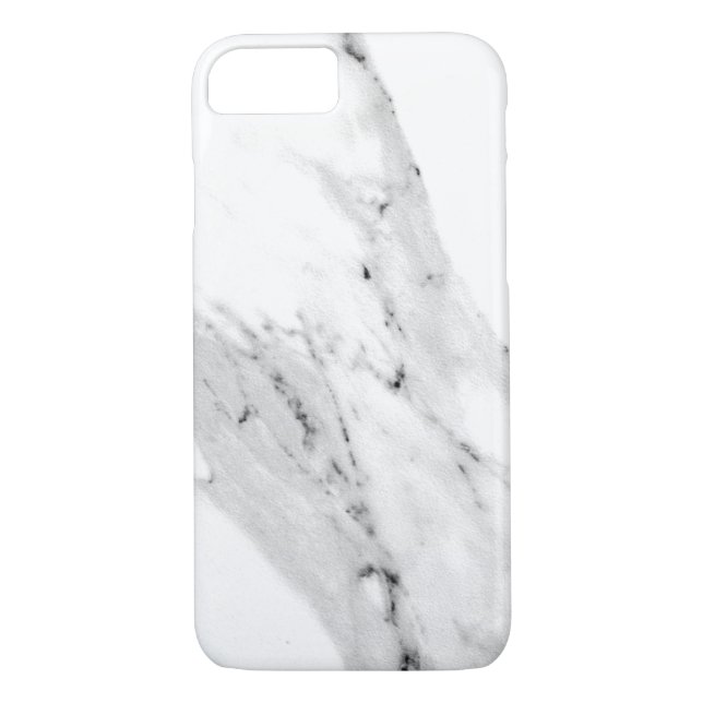 Bianco Carrara Marble Case-Mate iPhone Case (Back)
