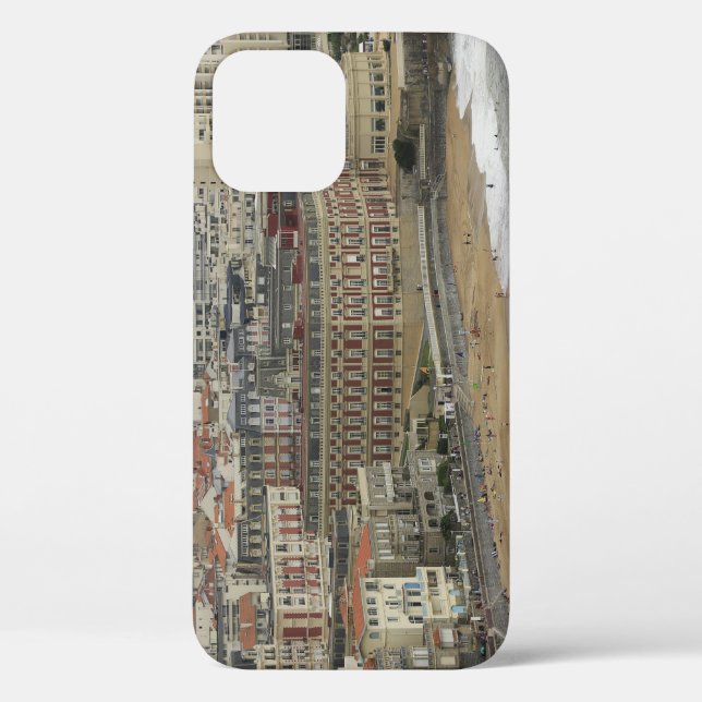 Biarritz beach, Belle Époque architecture. Case-Mate iPhone Case (Back)