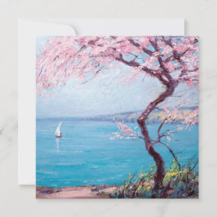 Biarritz Beach (by Kimon Loghi) Card