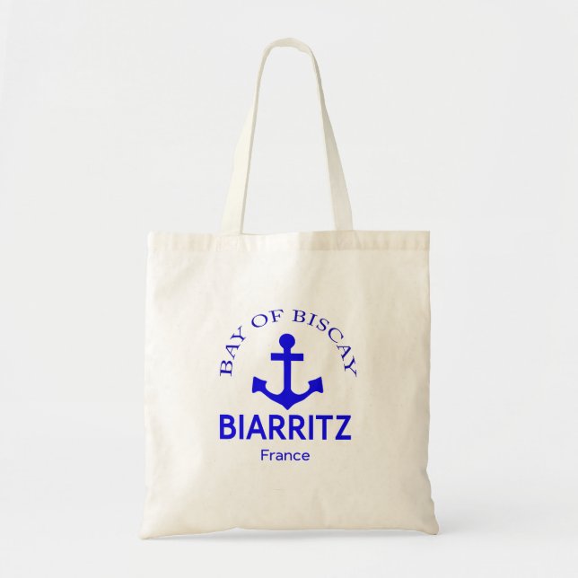 Biarritz France Tote Bag (Front)