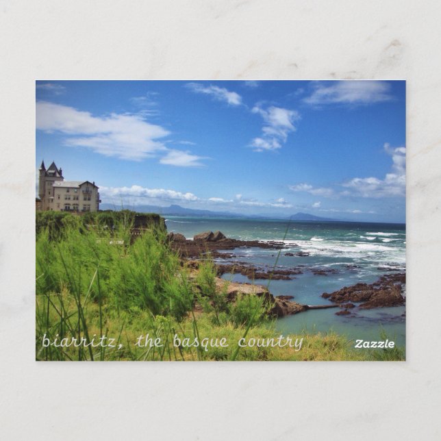 Biarritz, the Basque Country Postcard (Back)