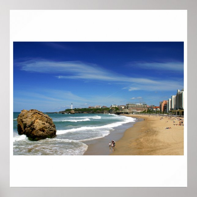 biarritz the large beach poster (Front)