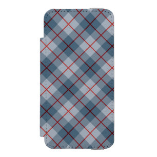 Bias Plaid Blue-Red Stripe Incipio Watson™ iPhone 5 Wallet Case
