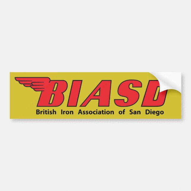 BiASd Bumper Sticker (Front)