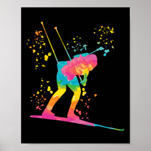Biathlete Nordic Skiing Biathlon 21 Poster