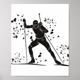 Biathlete Nordic Skiing Biathlon _27  Poster