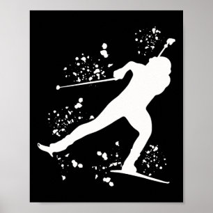 Biathlete Nordic Skiing Biathlon 5 Poster
