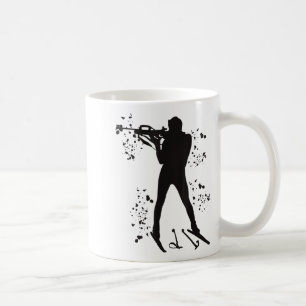 Biathlete nordic skiing biathlon  coffee mug