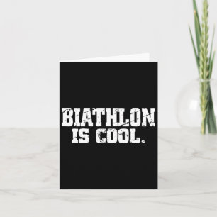 Biathlon Biathlet Biathlon Sport 2  Card