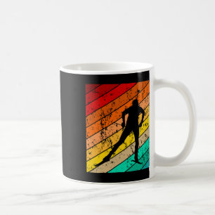 Biathlon Biathlet Skier Skiing Ski Vintage Retro 1 Coffee Mug