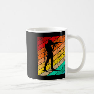 Biathlon Biathlet Skier Skiing Ski Vintage Retro 3 Coffee Mug