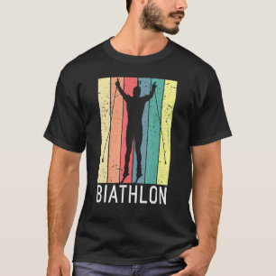 Biathlon Biathlete Winter Sports Cross Country Ski T-Shirt