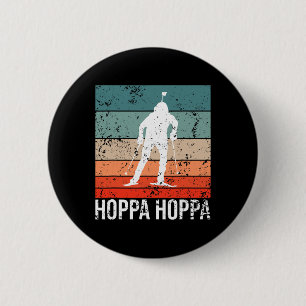 Biathlon Cross-country Skiing Design For Biathlon 6 Cm Round Badge