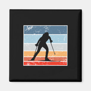 Biathlon Cross-country Skiing Design For Biathlon Magnet