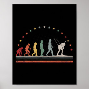 Biathlon Evolution Retro Ski Hob Poster