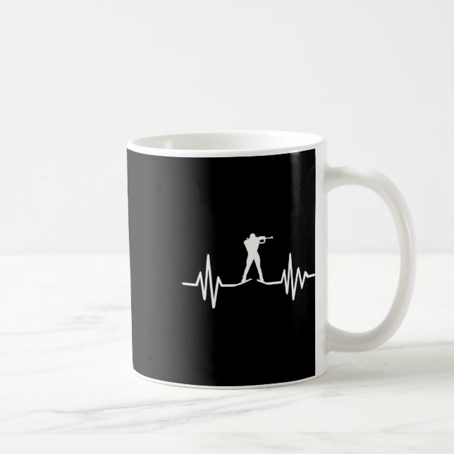 Biathlon Frequency  Coffee Mug (Right)