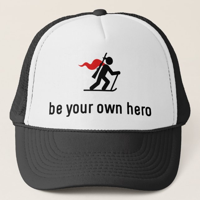 Biathlon Hero Trucker Hat (Front)