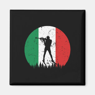 Biathlon Italy World Cup Winter Sport Land It Ital Magnet