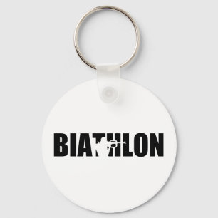 Biathlon Key Ring