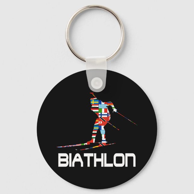Biathlon Key Ring (Front)