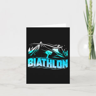 Biathlon Mountains Winter Sports Gift Card