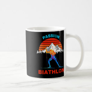 Biathlon Pion Supporter Fan Cross-country Ski And Coffee Mug
