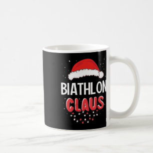 Biathlon Santa Claus Christmas Matching Costume  Coffee Mug