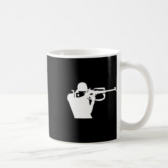 Biathlon Shooting  Coffee Mug (Right)