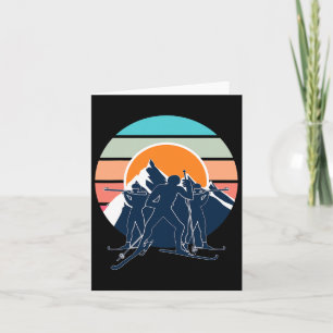 Biathlon Shooting Sport Target Skiing Competition Card