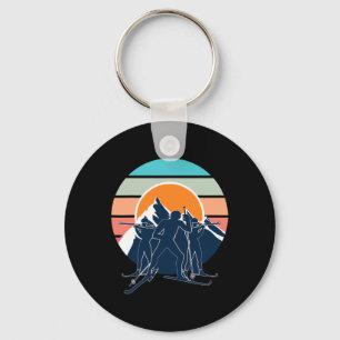 Biathlon Shooting Sport Target Skiing Competition Key Ring