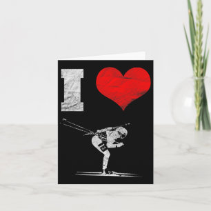 Biathlon Shooting Stand Winter Sports Target Biath Card