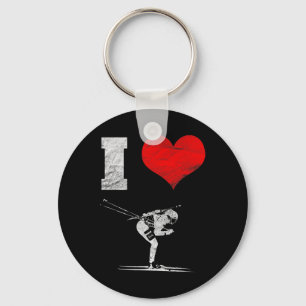 Biathlon Shooting Stand Winter Sports Target Biath Key Ring