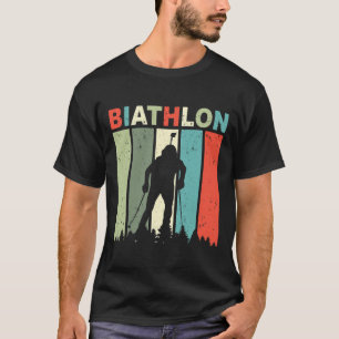 Biathlon Ski Biathlet Winter Sports Cross-country T-Shirt