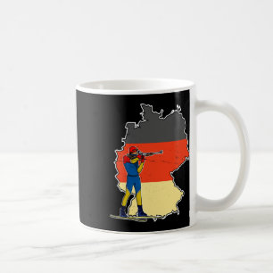 Biathlon Ski Skier Cross-country Ski Trail 11 Coffee Mug