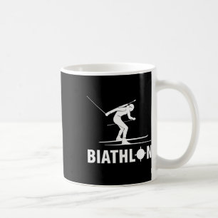 Biathlon Ski Skier Winter Sports Cross-country Ski Coffee Mug