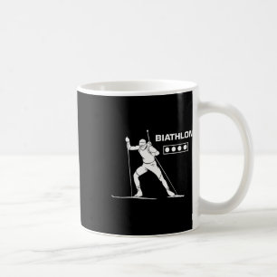 Biathlon Ski Skier Winter Sports Cross-country Ski Coffee Mug