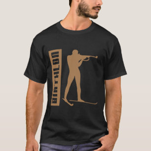 Biathlon Ski Skier Winter Sports Cross-country Ski T-Shirt