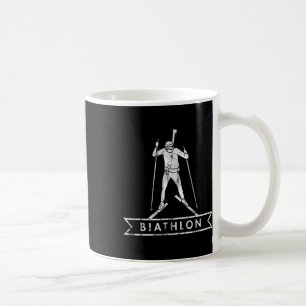 Biathlon Ski Skiing Skier Mountains Outfit Coffee Mug