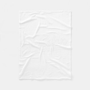 Biathlon Skiing Biathlete Shooting Fleece Blanket